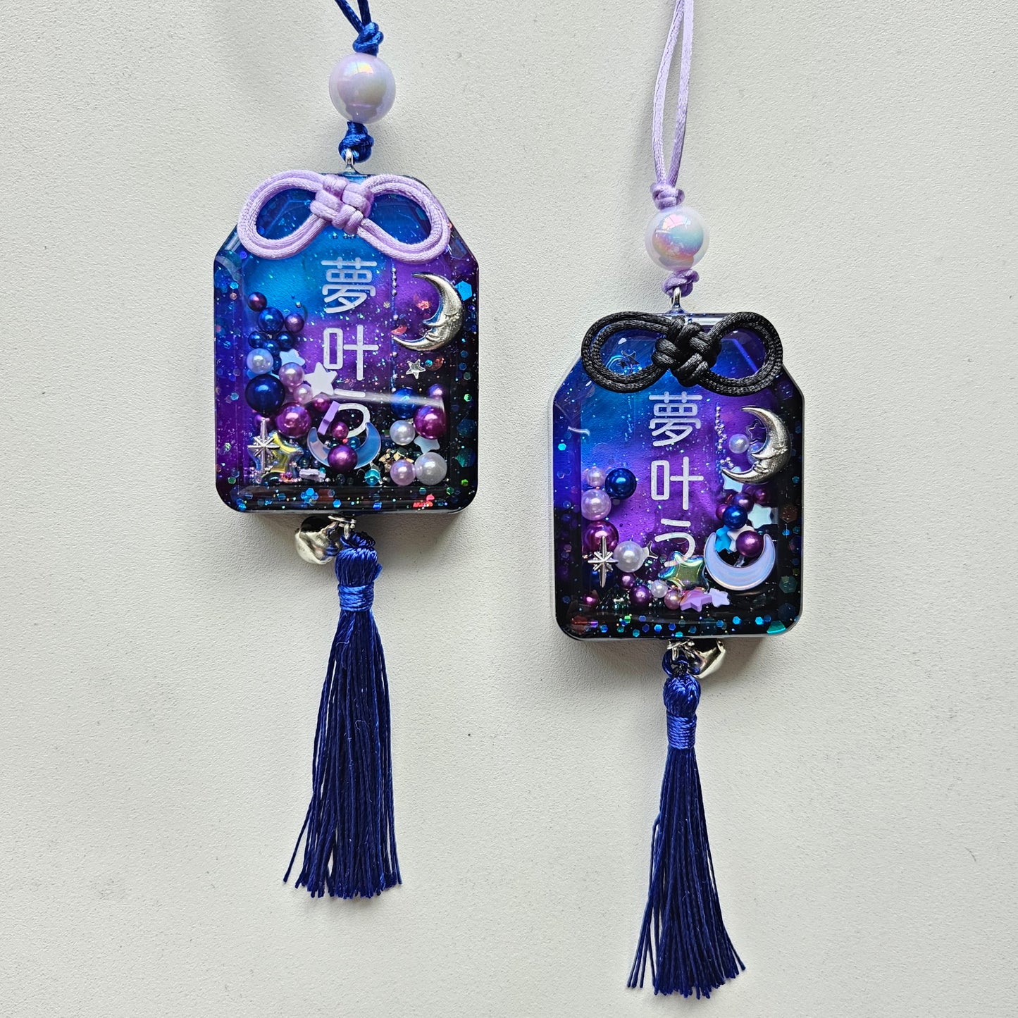 Japanese Omamori Resin Shaker Charm Good Luck