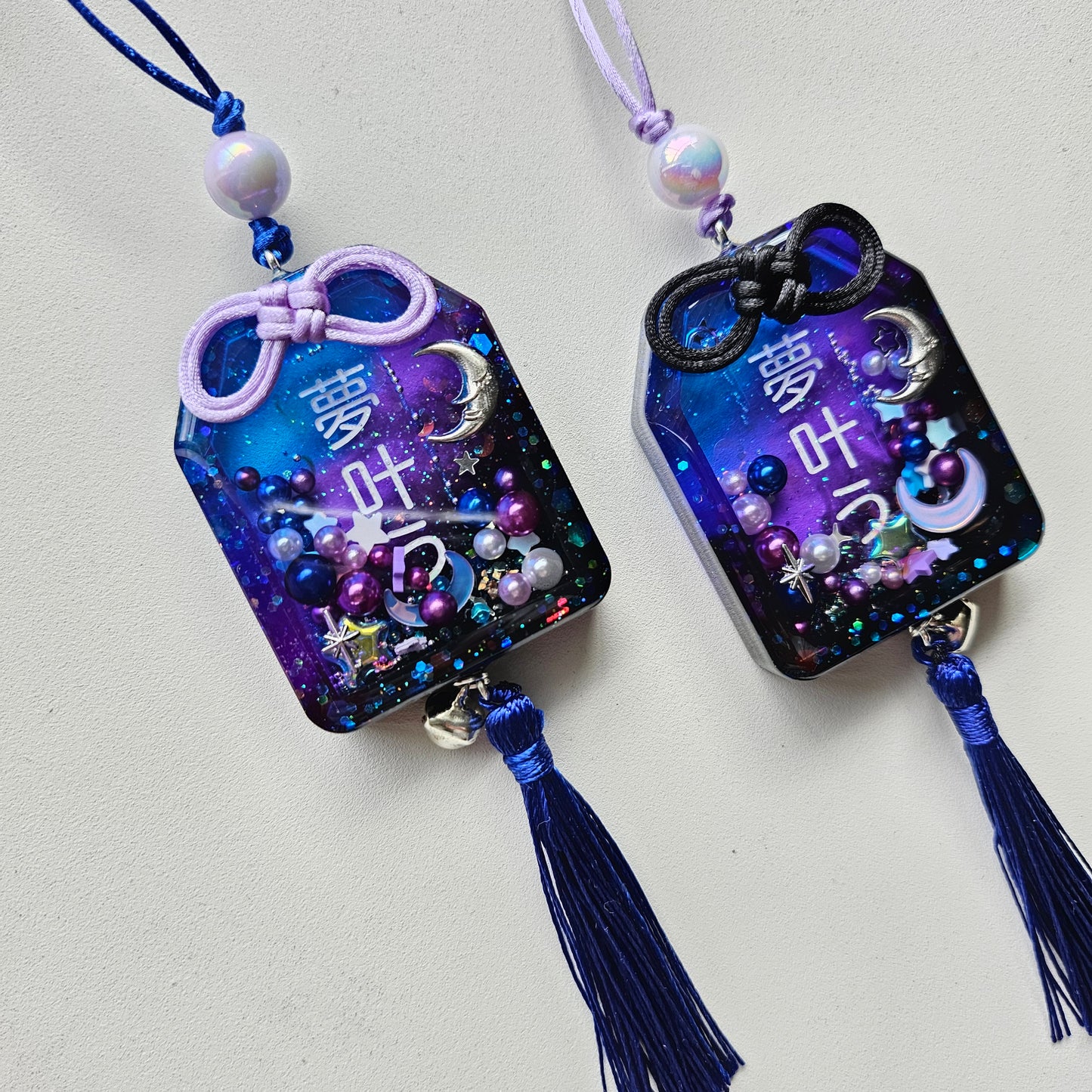 Japanese Omamori Resin Shaker Charm Good Luck