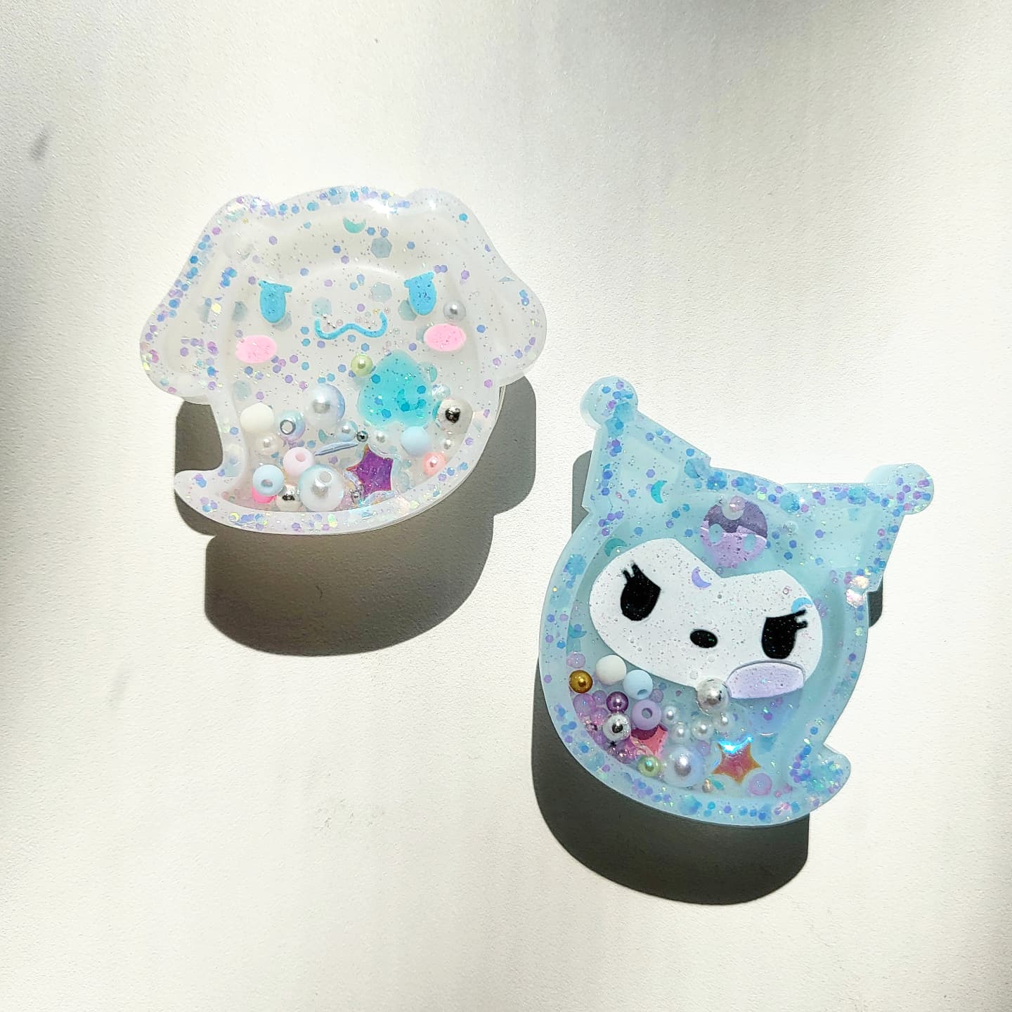 SF Kawaii Ghost Resin Shaker Charms
