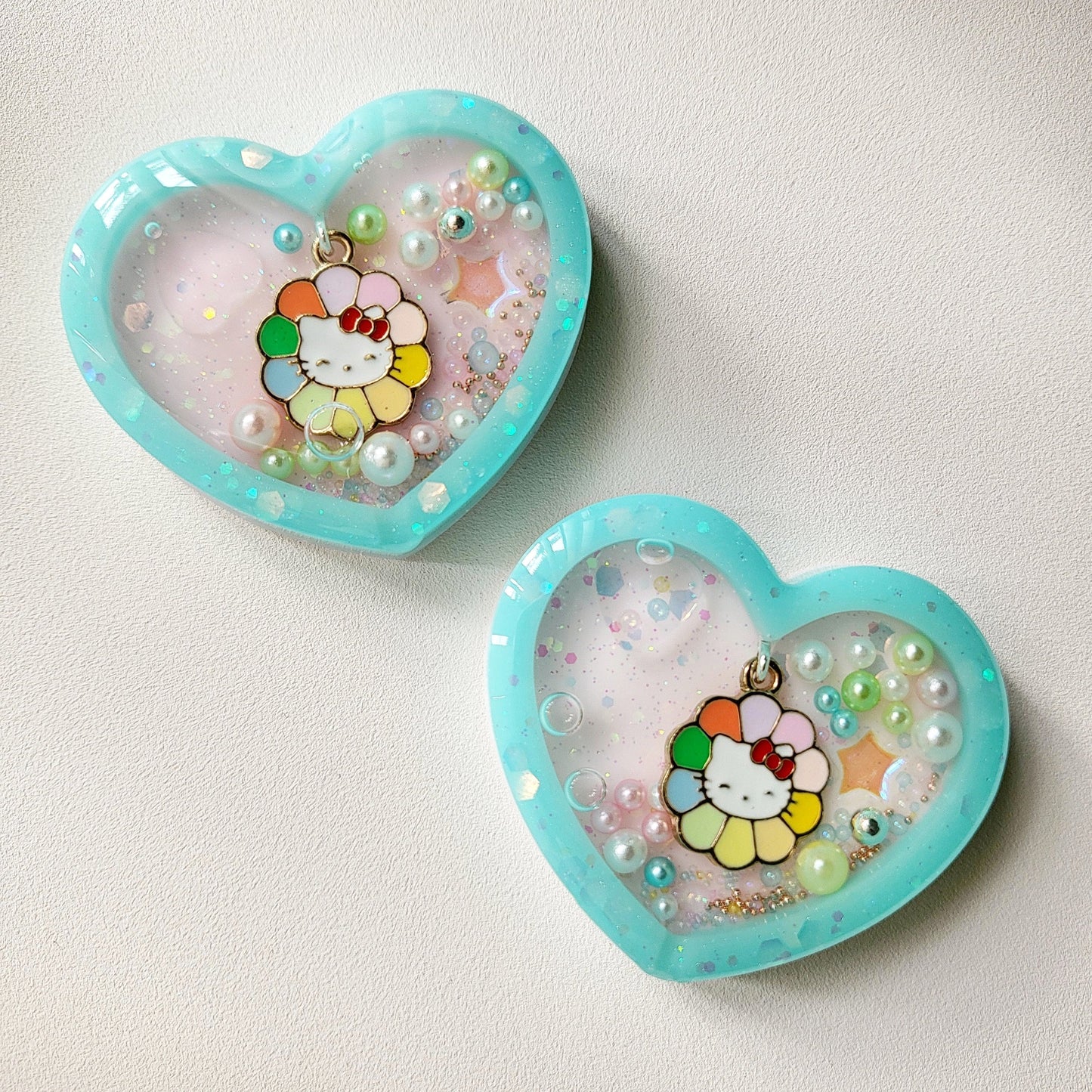 SF Kawaii Custom Resin Water Shaker POPSOCKET GRIP FINISH ONLY
