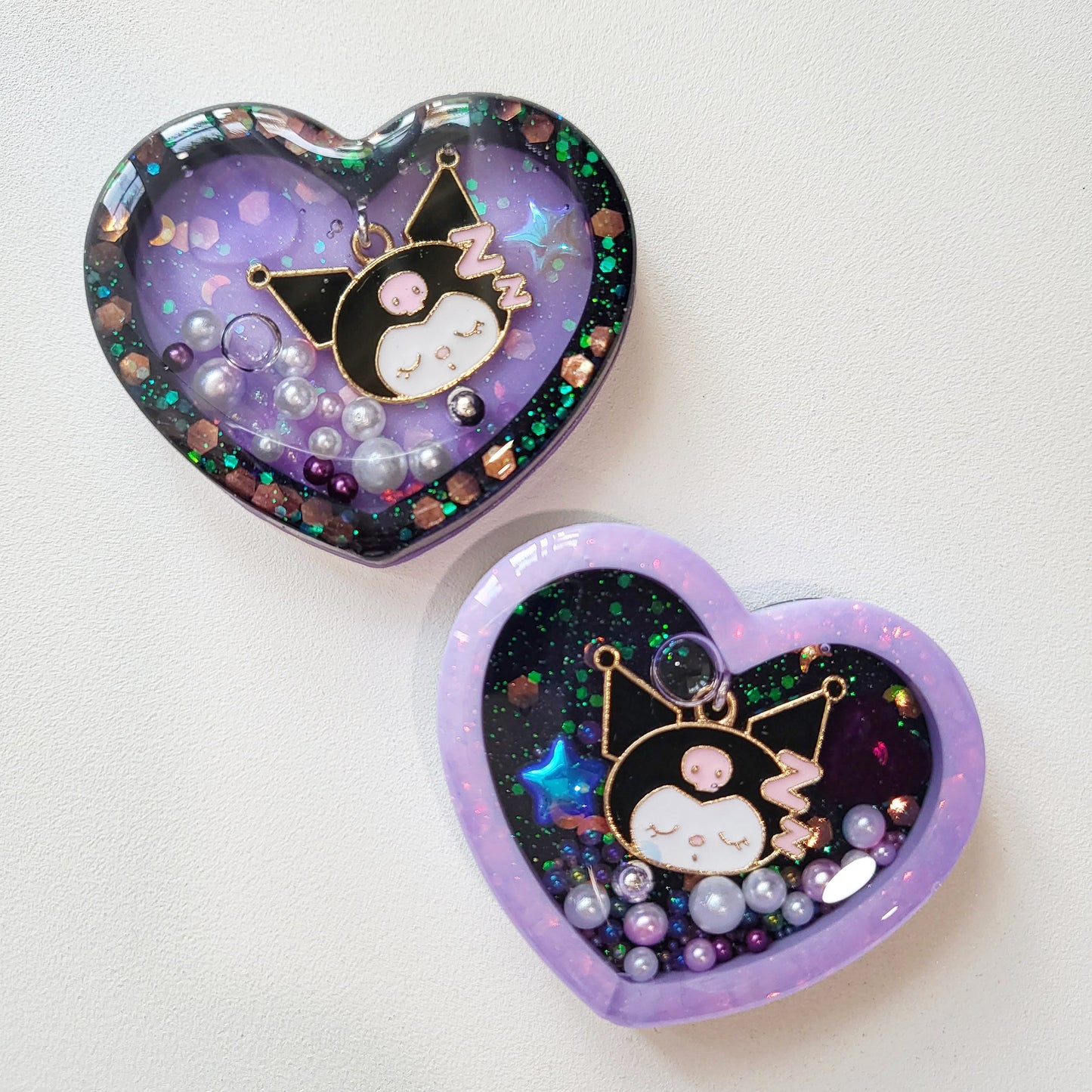 SF Kawaii Custom Resin Water Shaker PHONE GRIP FINISH ONLY