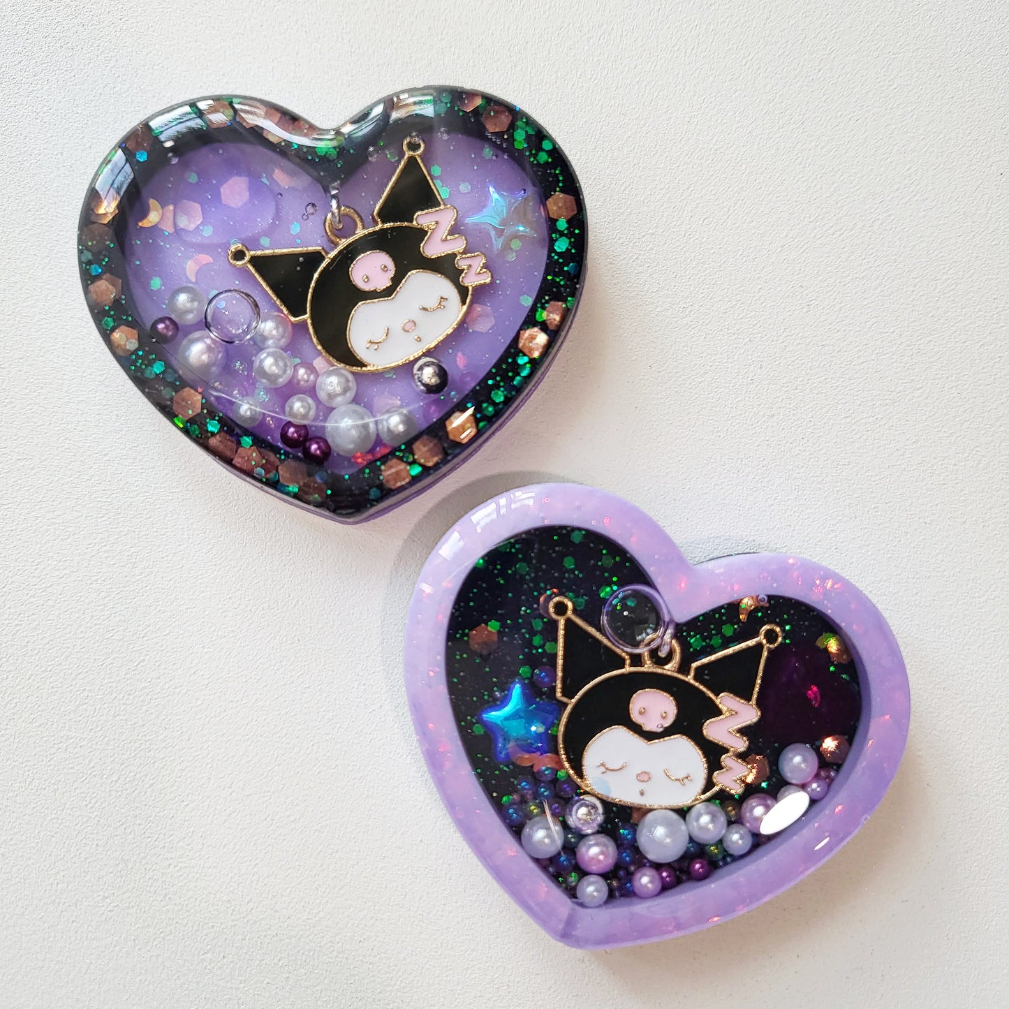 SF Kawaii Custom Resin Water Shaker POPSOCKET GRIP FINISH ONLY