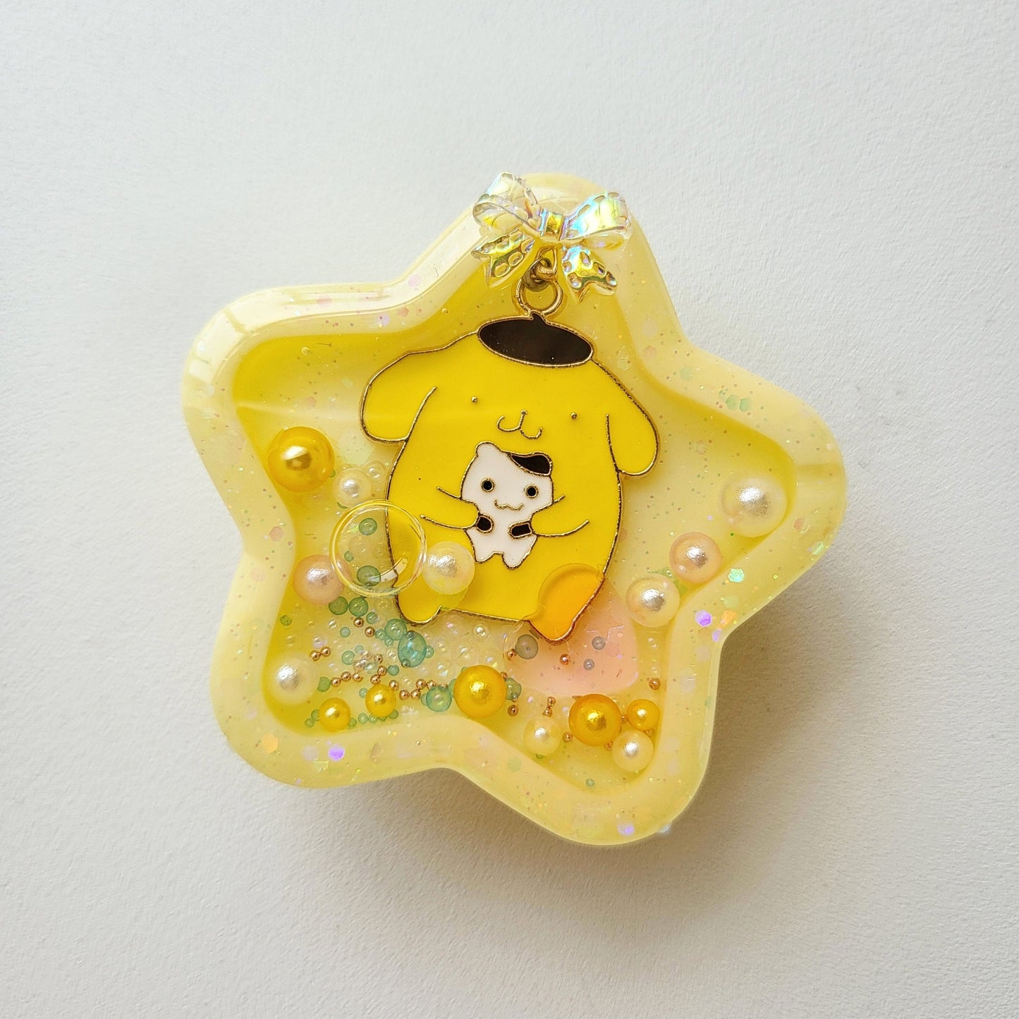 SF Kawaii Custom Resin Water Shaker POPSOCKET GRIP FINISH ONLY