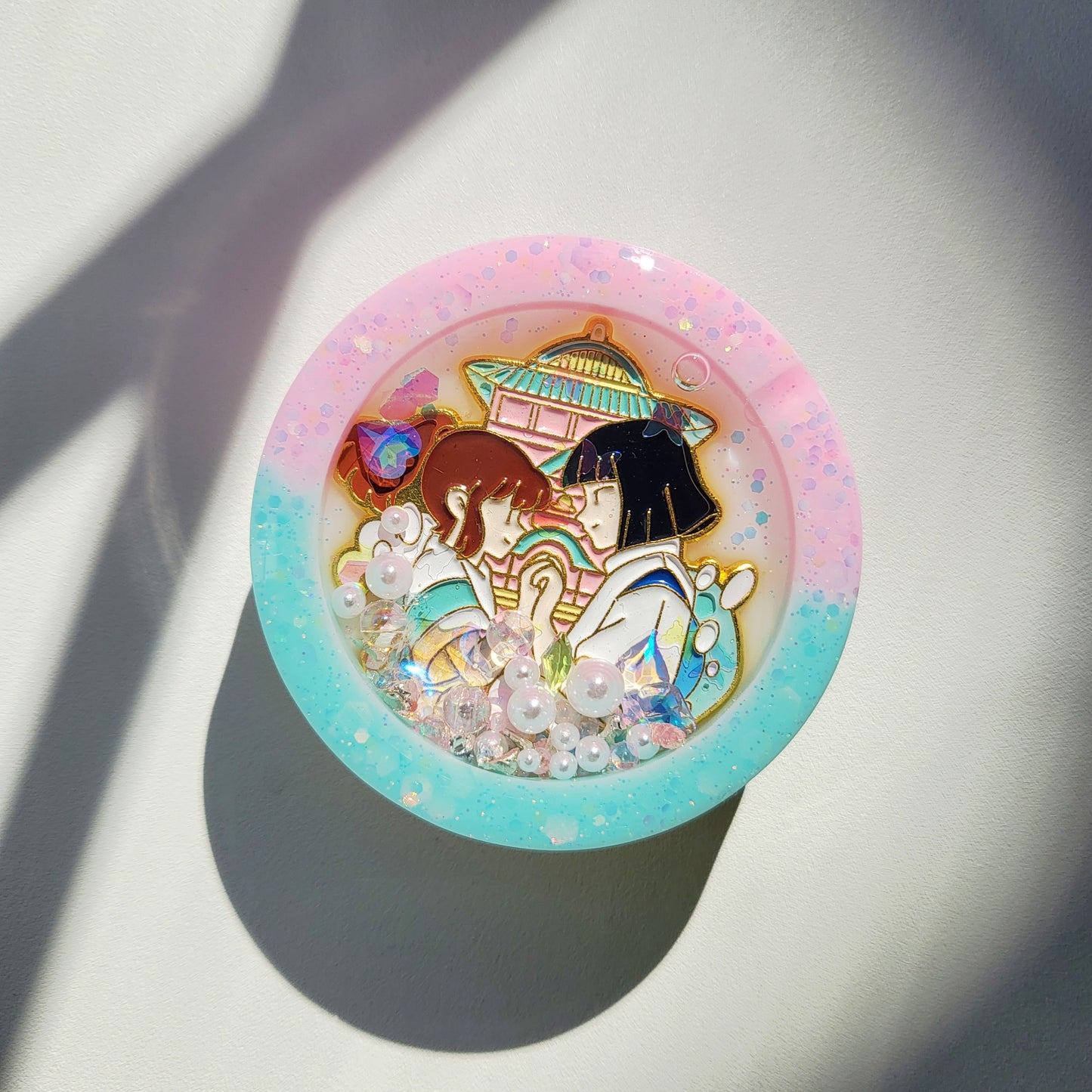 SG Kawaii Handmade Resin Shaker Charm Phone Grip