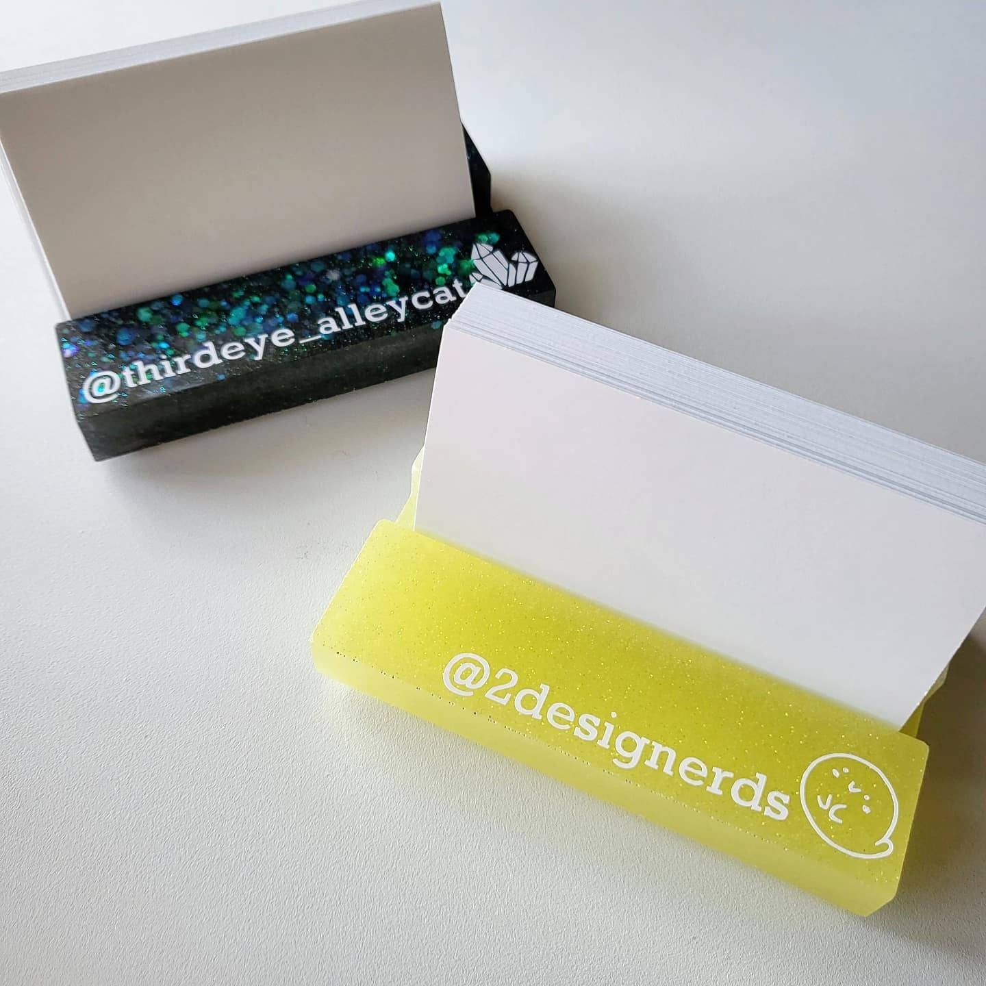 MS Custom Business Card Holder